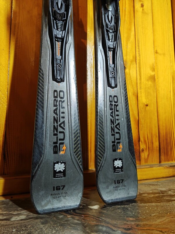 LYŽE BLIZZARD QUATTRO RS 167CM